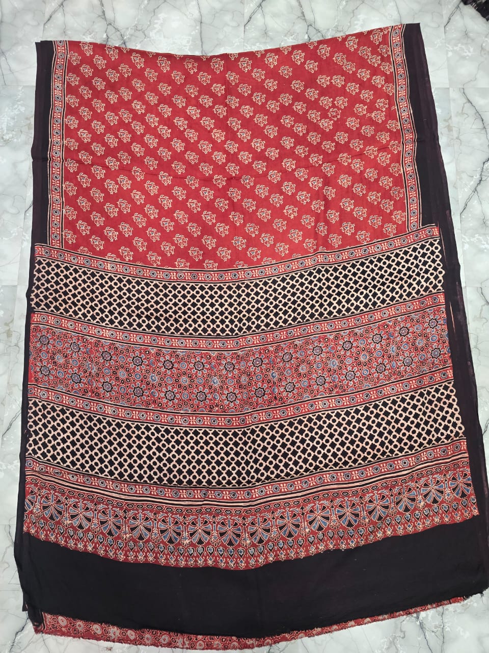 Ajrakh Saree10