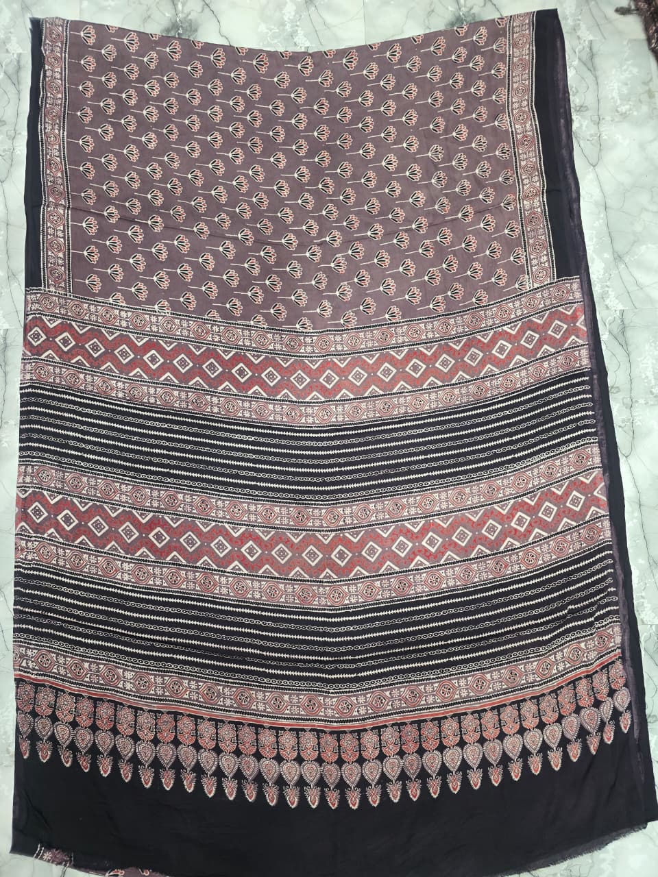 Ajrakh Saree14